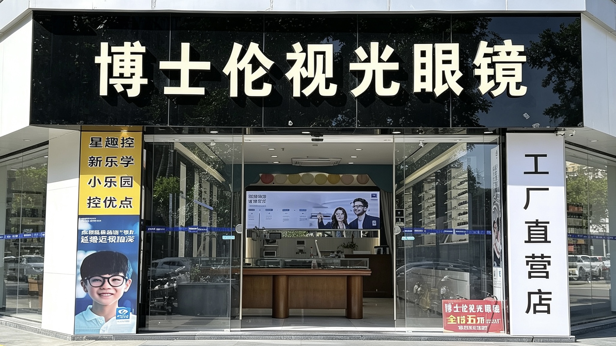 博士伦视光眼镜(新闻路店)